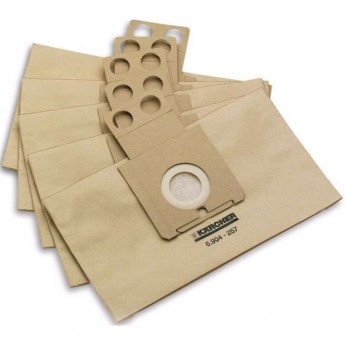 Фильтр-мешки KARCHER бумажные для пылесосов RC 3000 RC 4000 5 шт Фильтр-мешки KARCHER бумажные для пылесосов RC 3000 RC 4000 5 шт